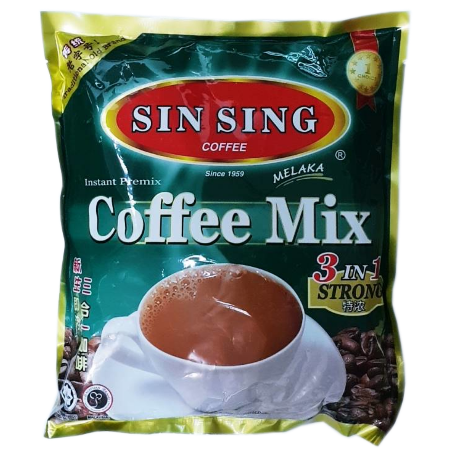 SINSING INSTANT COFFEE 3 IN 1 (STRONG) (20G X 25 PCS)